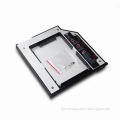 Hard Drive Enclosure for Dell D600/D800, SATA 2nd HDD Caddy Kit, Supports Plug-and-play Function